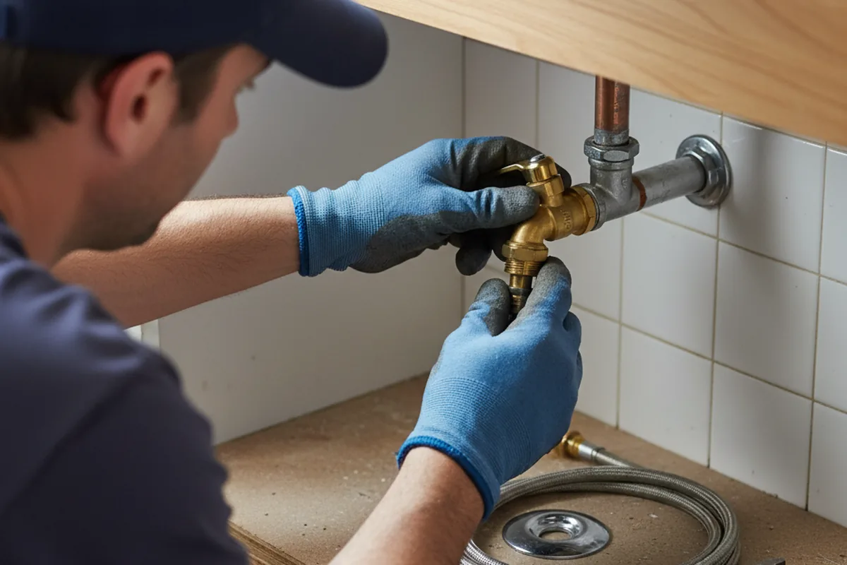 Shutoff valve and fitting work during Repiping in Buffalo